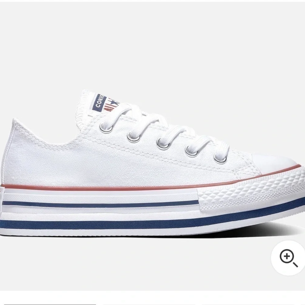 NIB Converse Eva lift OX trainer low top size: 2